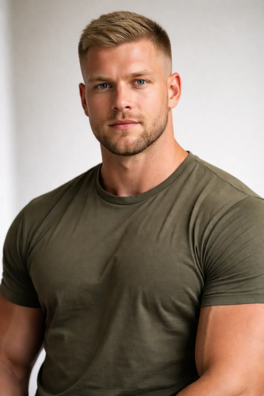 Vor High50: ernstes Portrait